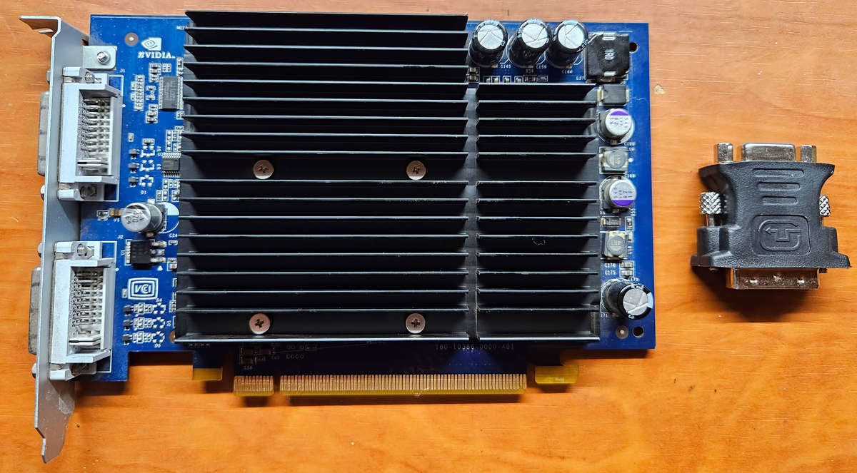 Nvidia Geforce 6600 256Mb Genuine Apple card.