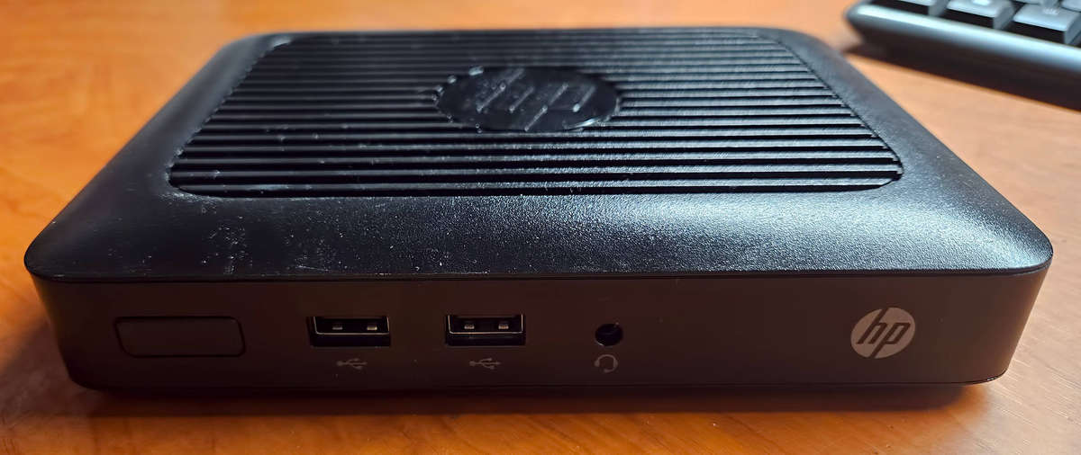 Complete HP T420 Thin client-based DOS PC Emulator  - Screen, KB, Mouse and speakers.