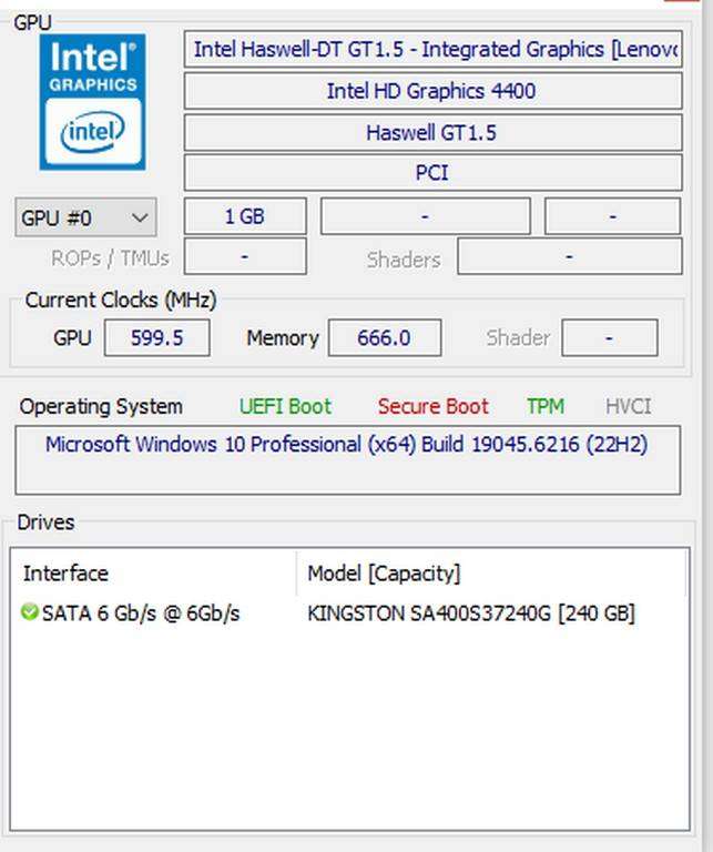 Lenovo ThinkCentre M93P - i3 8Gb RAM 240GB SSD Win10