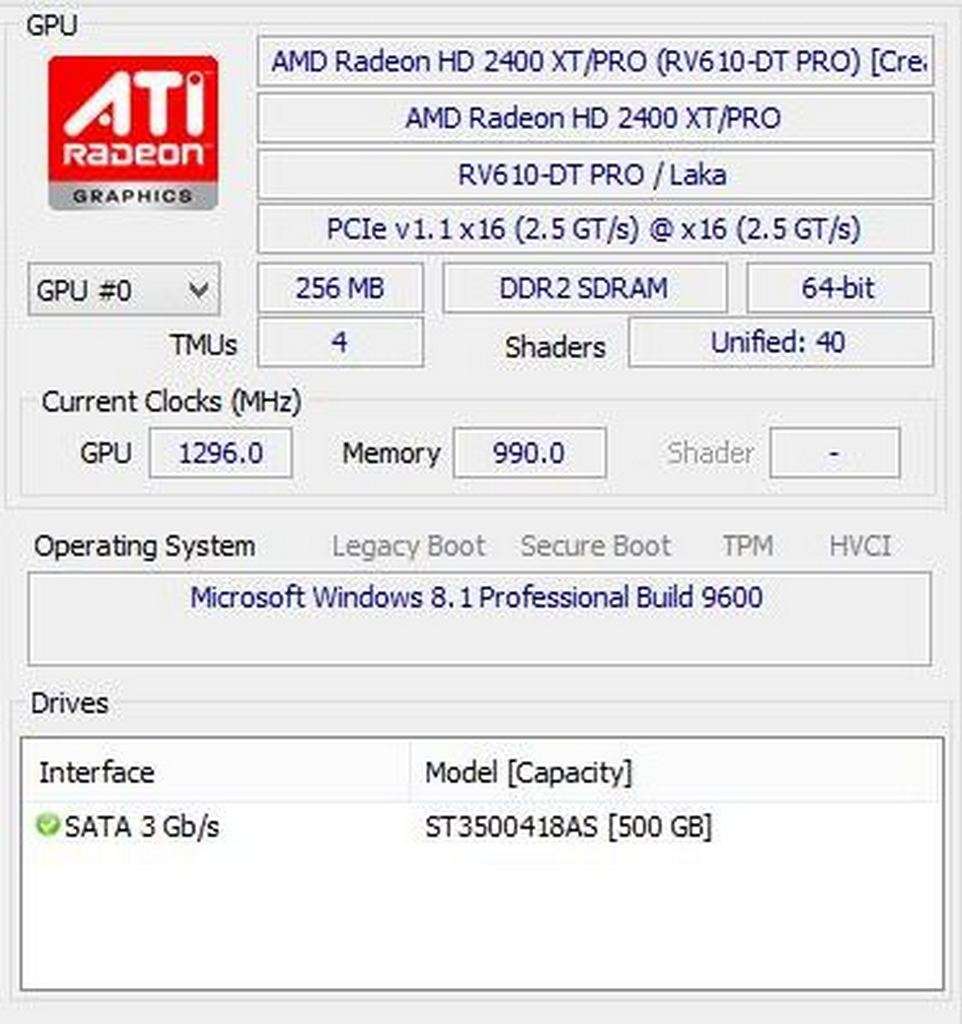 Mini Desktop PC. Core2 Duo - 2Gb RAM - 500Gb HDD