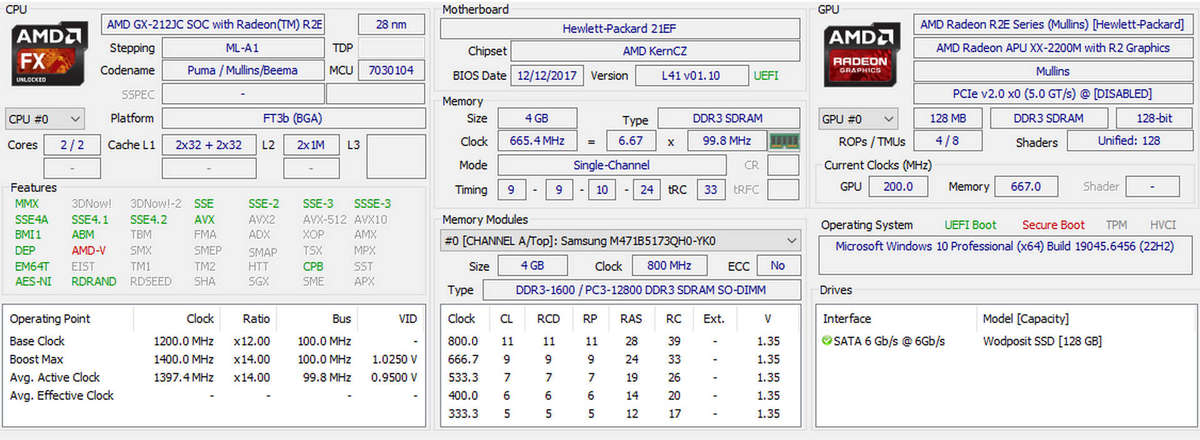 HP T520 Windows 10  Mini PC