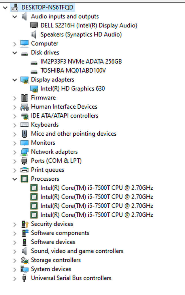 HP EliteDesk 800 G3 Mini-8Gb-256Gb Nvme & 1Tb Sata