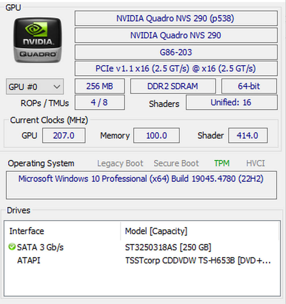 Lenovo ThinkCentre Desktop PC. Dualcore-6Gb-250Gb-Win10