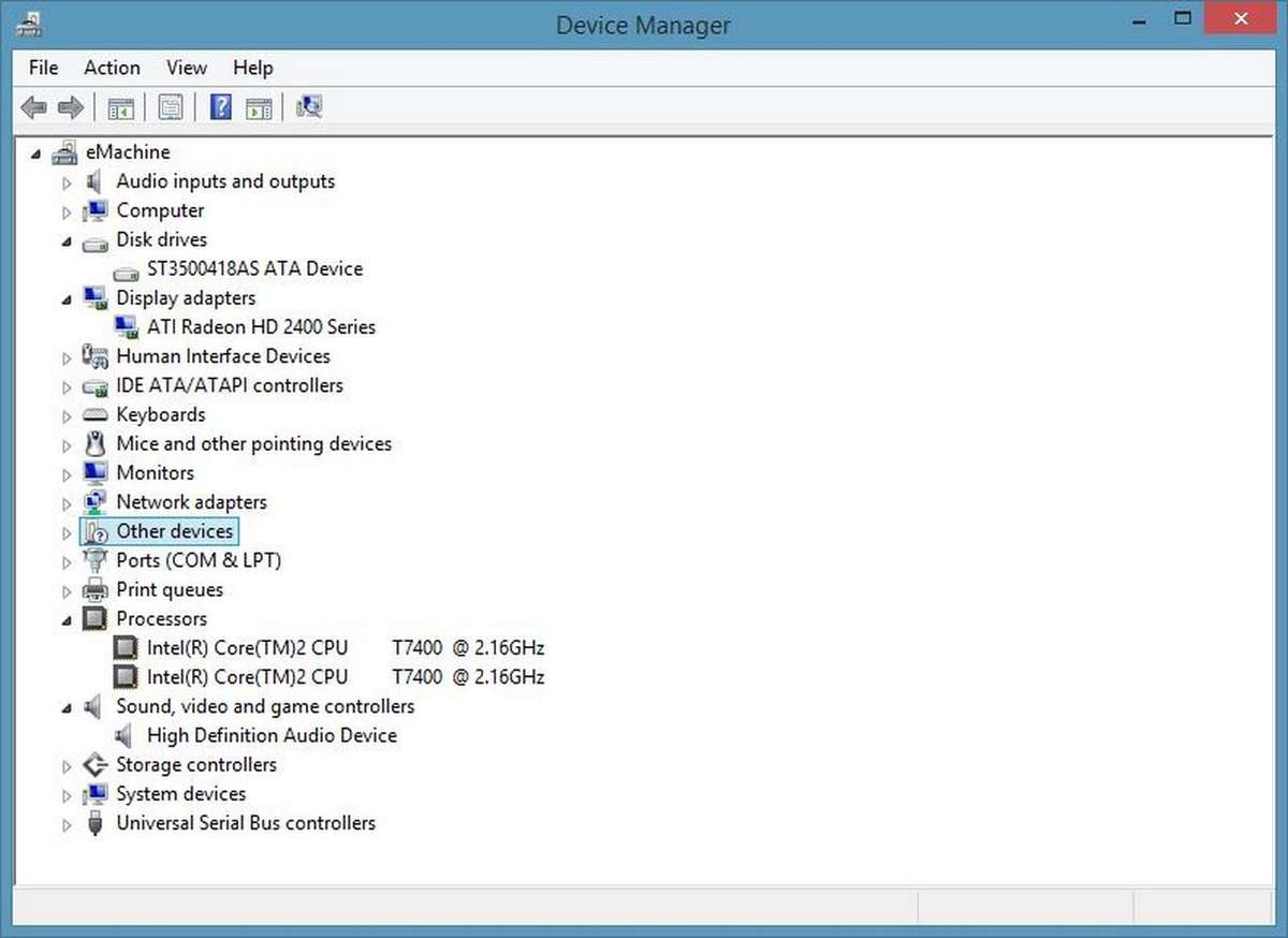 Mini Desktop PC. Core2 Duo - 2Gb RAM - 500Gb HDD