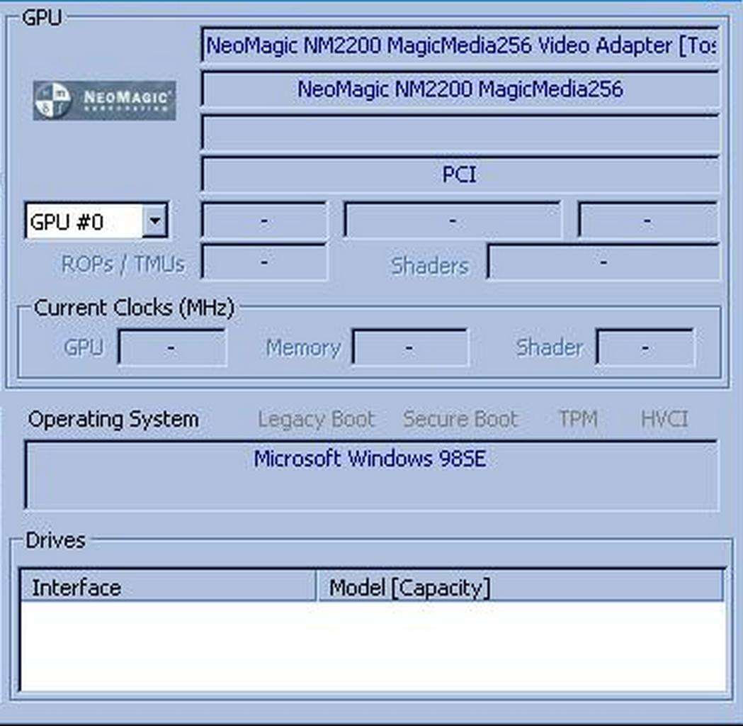 Vintage Pentium II Windows 98 latop. Toshiba Portege 7020CT