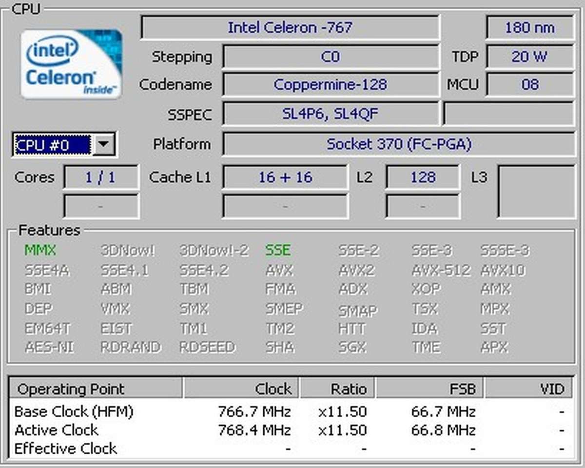 Vintage Gigabyte Micro-ATX Desktop PC.