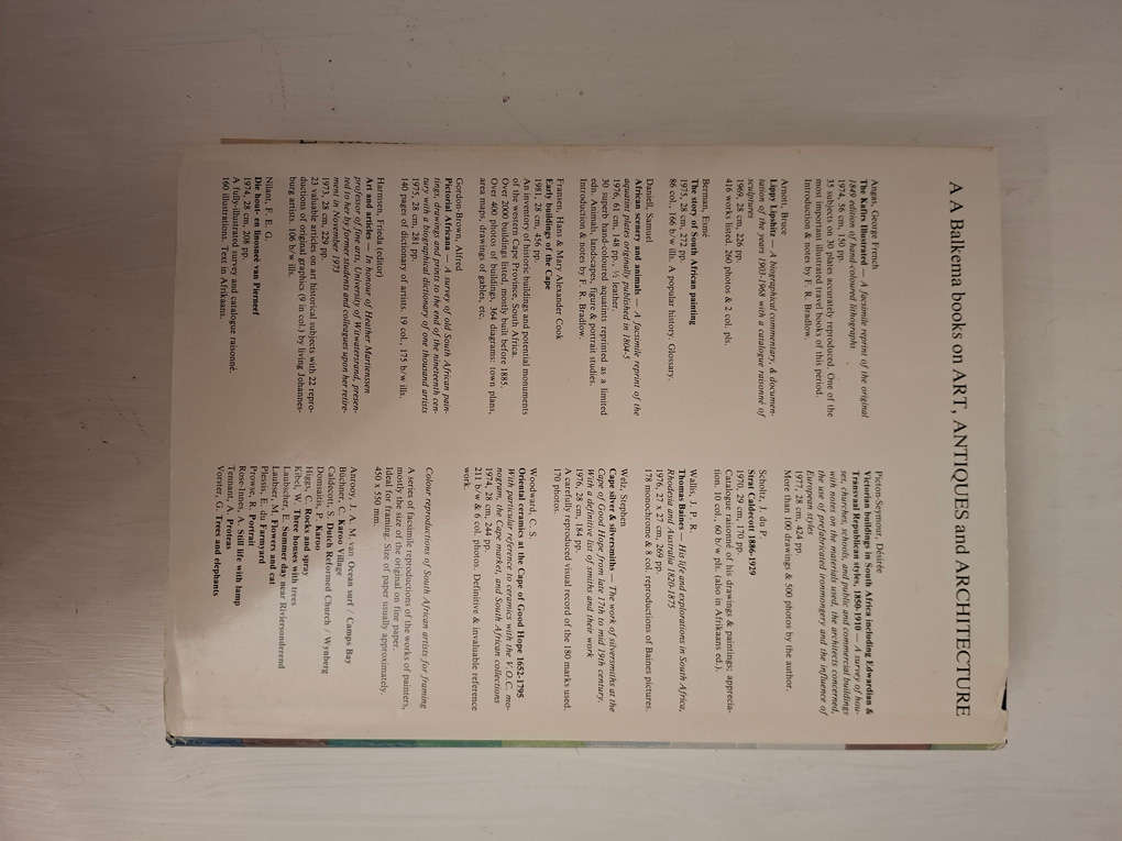 Art and Artists of South Africa (Esme Berman)