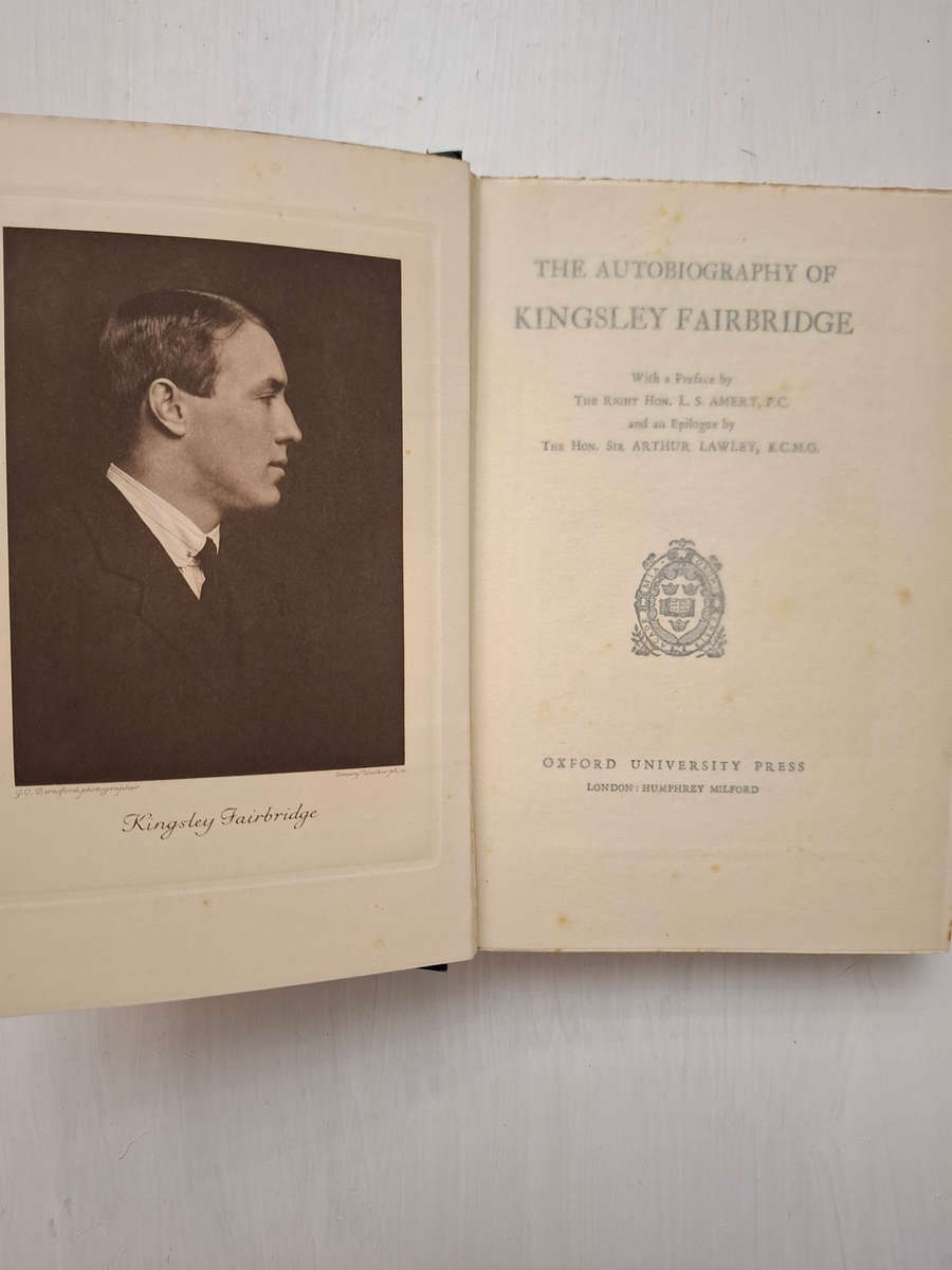 The Autobiography of Kingsley Fairbridge