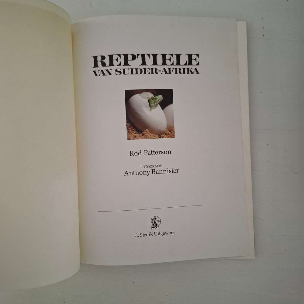 Reptiele Van Suider-Afrika - Patterson, Rod, Bannister, Anthony
