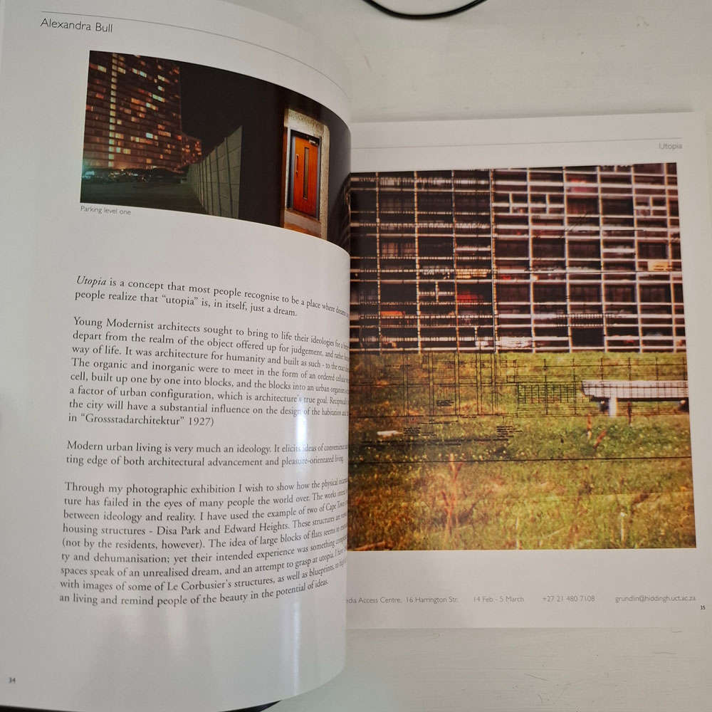 THE CAPE TOWN MONTH OF PHOTOGRAPHY 2005 - South Africa Centre for photography at the university of C