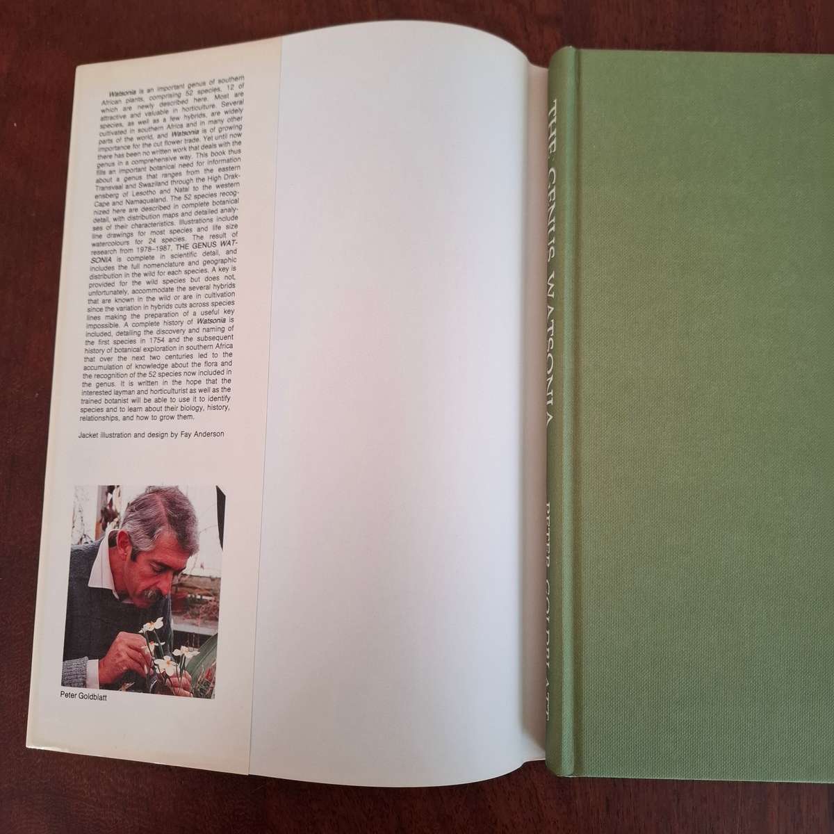 The Genus Watsonia: A Systematic Monograph (Annals of Kirstenbosch Botanic Gardens) Peter Goldblatt