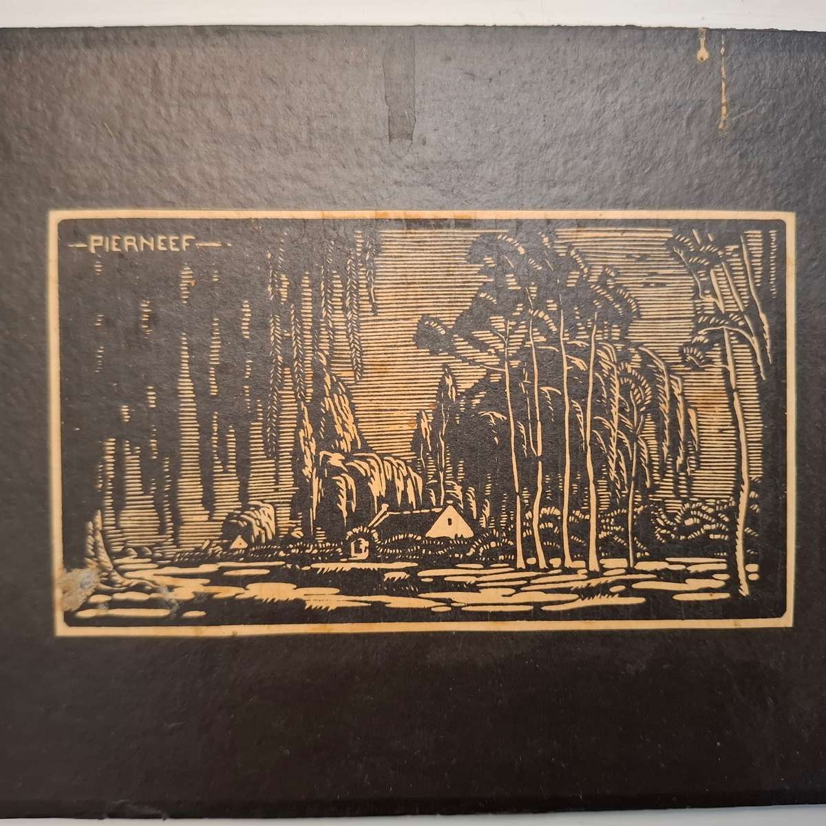 Pierneef - 5 Prints, mounted on board