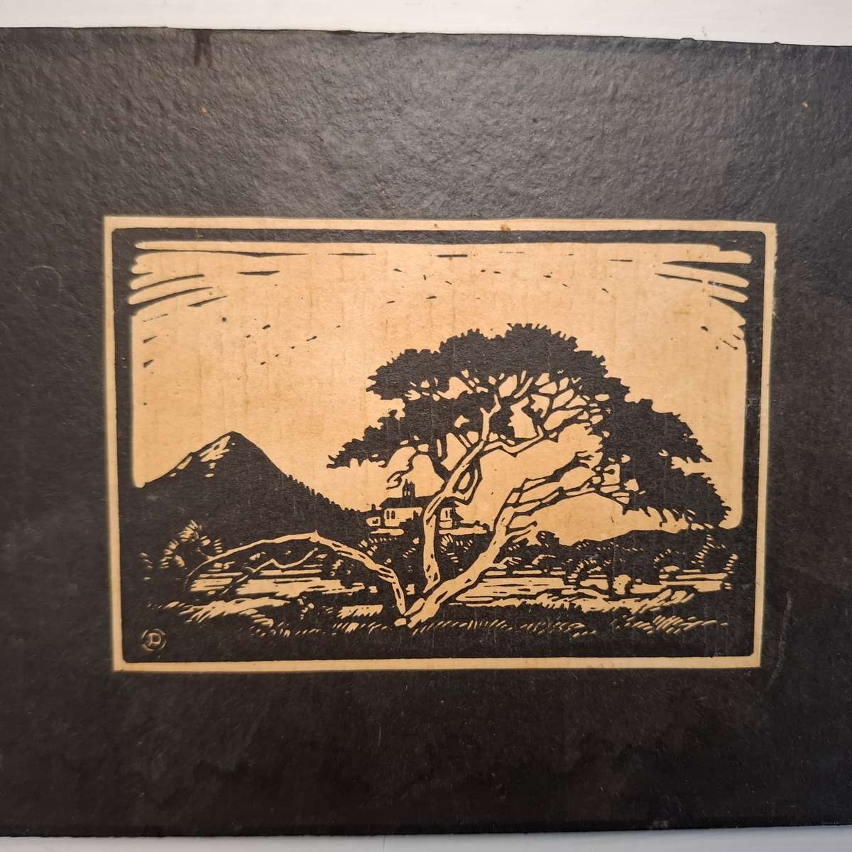 Pierneef - 5 Prints, mounted on board