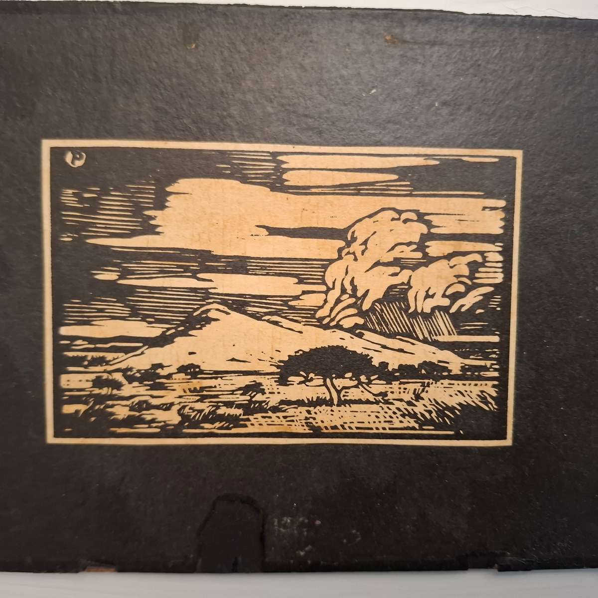 Pierneef - 5 Prints, mounted on board