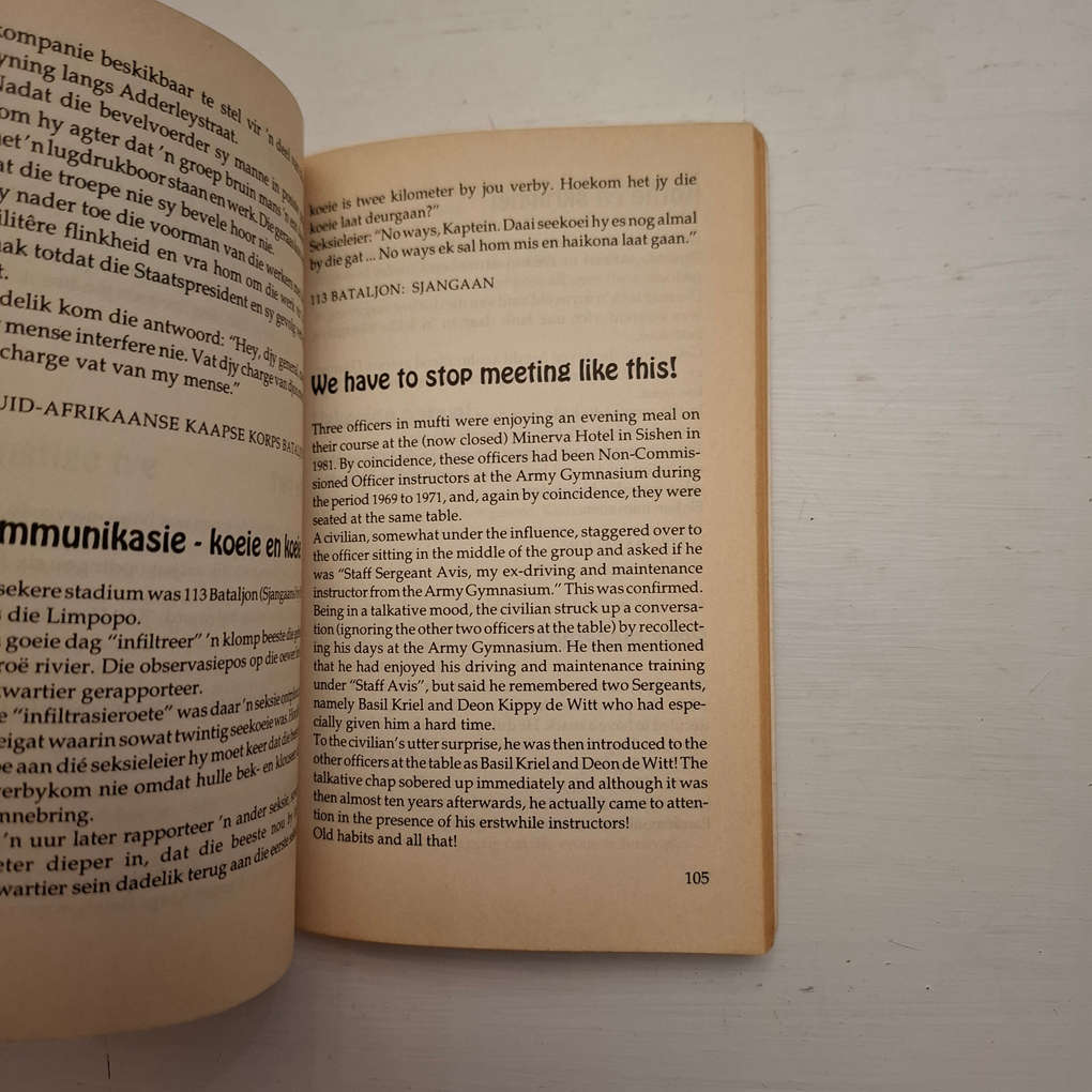 Humour In S. A. Uniform (Bertrand Retief)