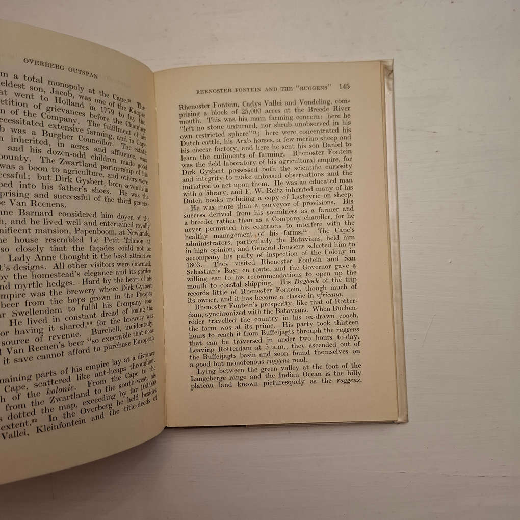 Overberg Outspan - A chronicle of people and places in the south western districts of the Cape