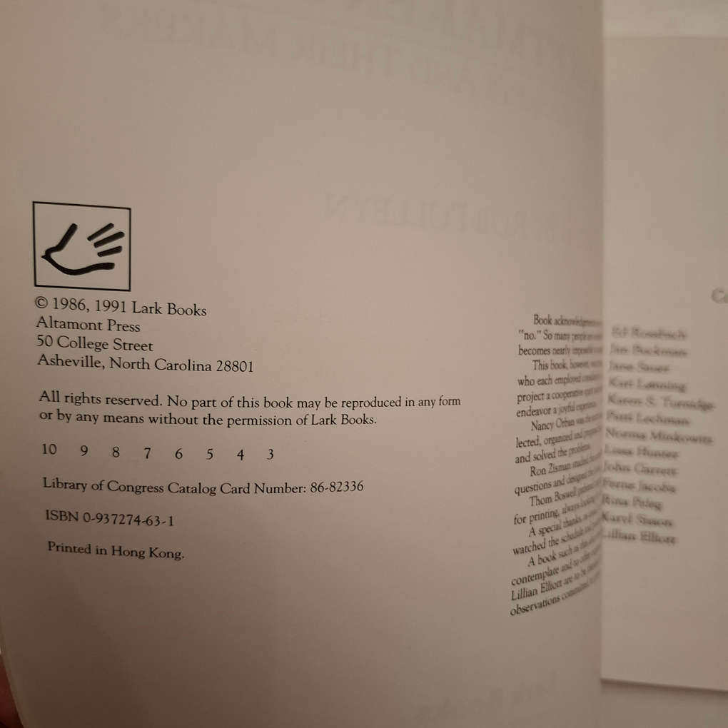 The Basketmaker's Art: Contemporary Baskets and Their Makers (Rob Pulleyn)