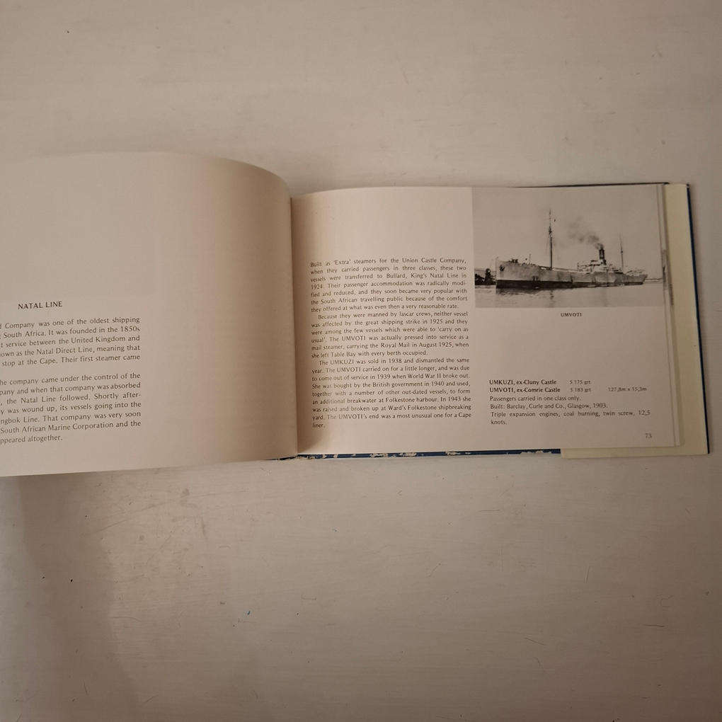 In South African Waters. Passenger Liners Since 1930