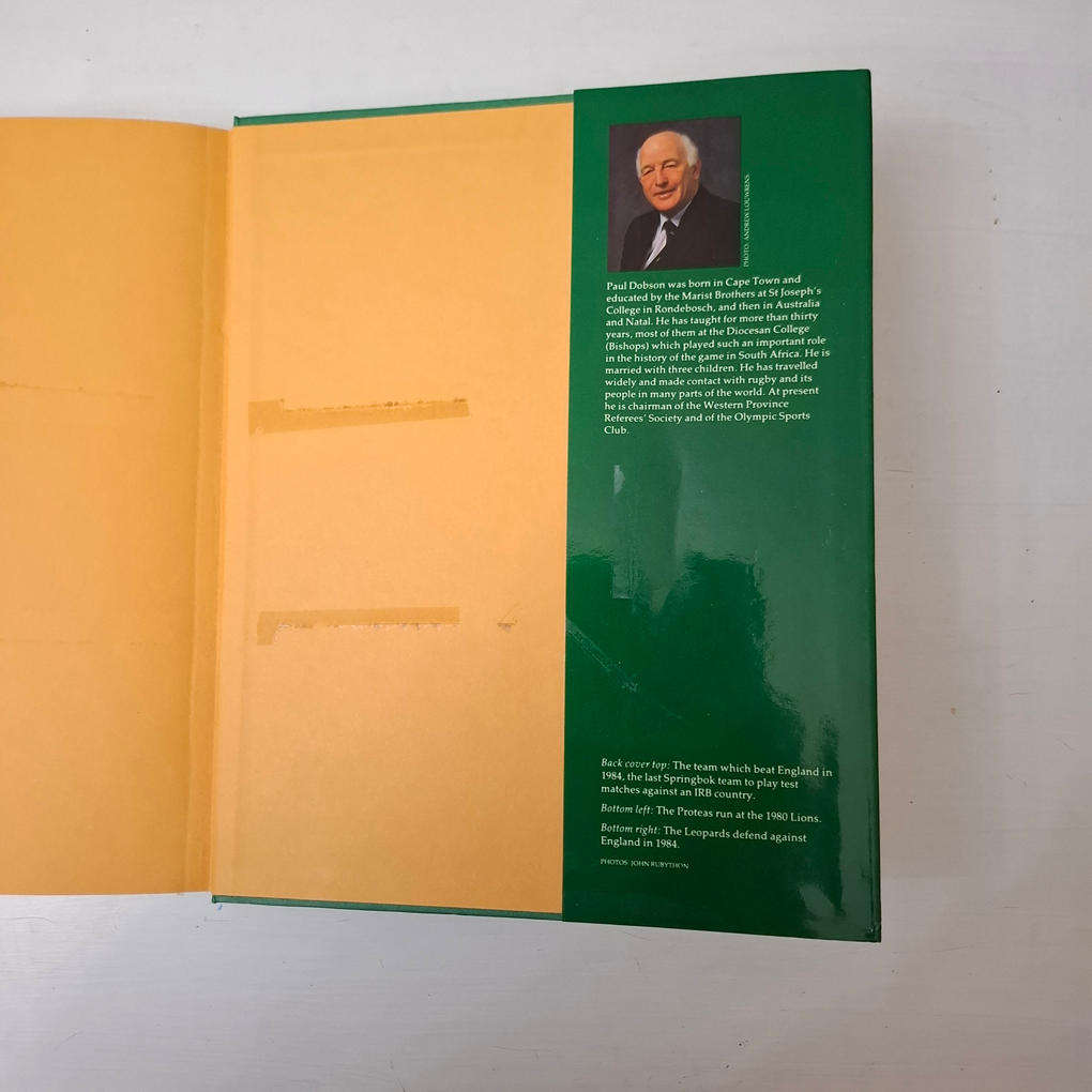 Rugby in South Africa:  A History 1861-1988 (Paul Dobson)