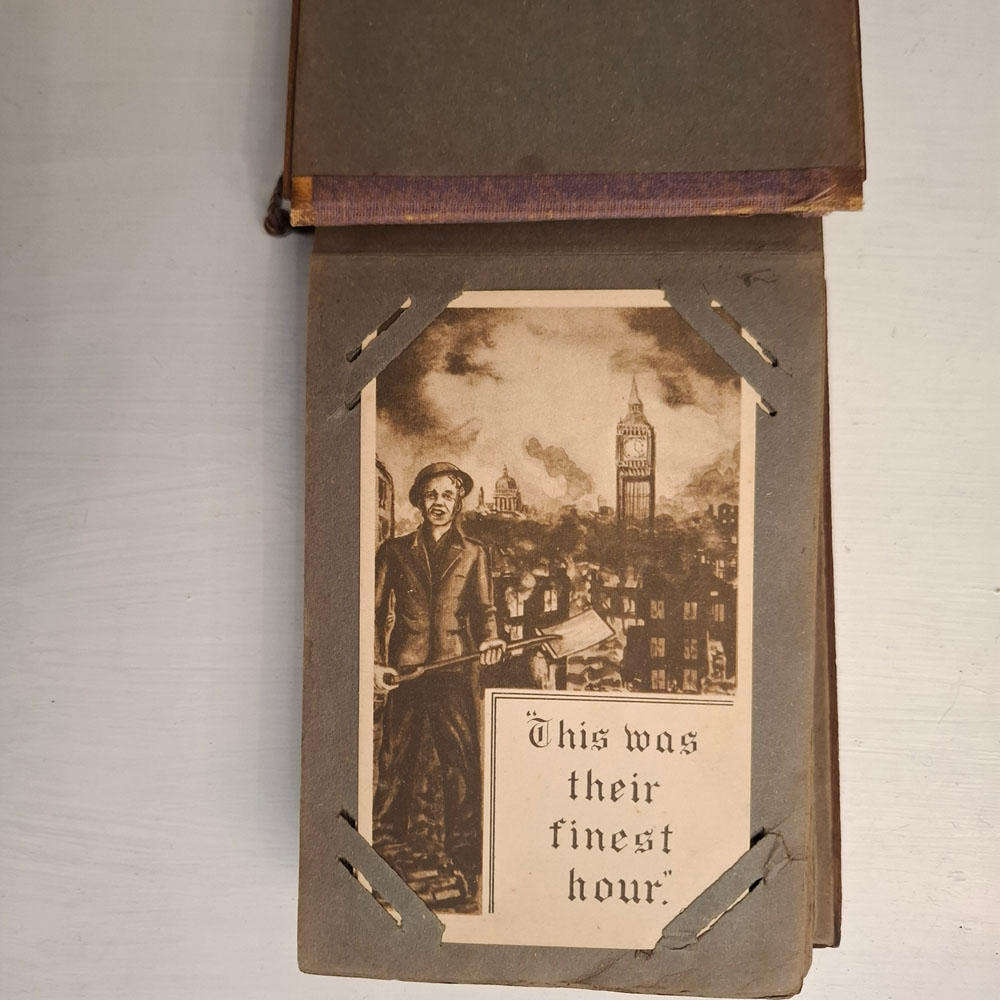 Second World War Postcard and photographic postcard album (Eritrea, Somalia etc)