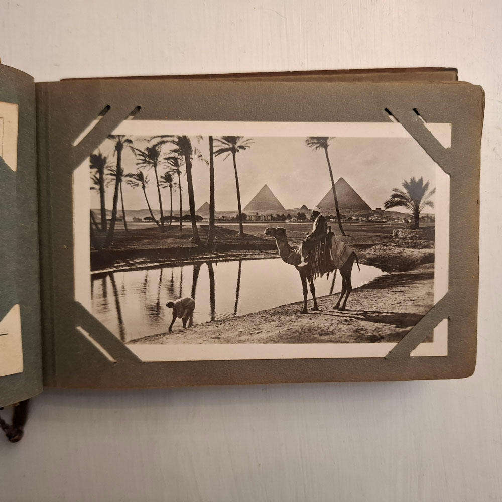 Second World War Postcard and photographic postcard album (Eritrea, Somalia etc)