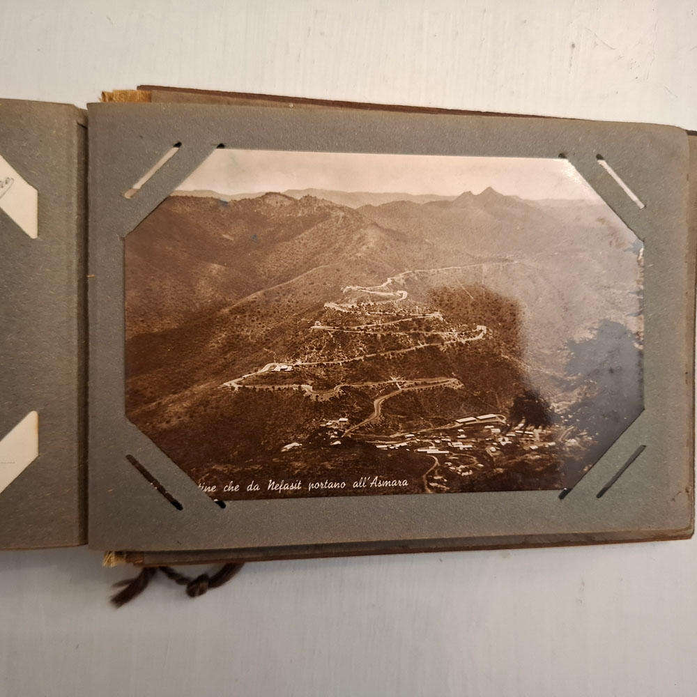 Second World War Postcard and photographic postcard album (Eritrea, Somalia etc)
