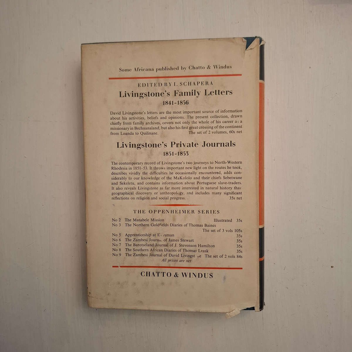 Zambezia and Matabeleland in the Seventies: The Narrative of Frederick Hugh Barber 1875 and 1877-187