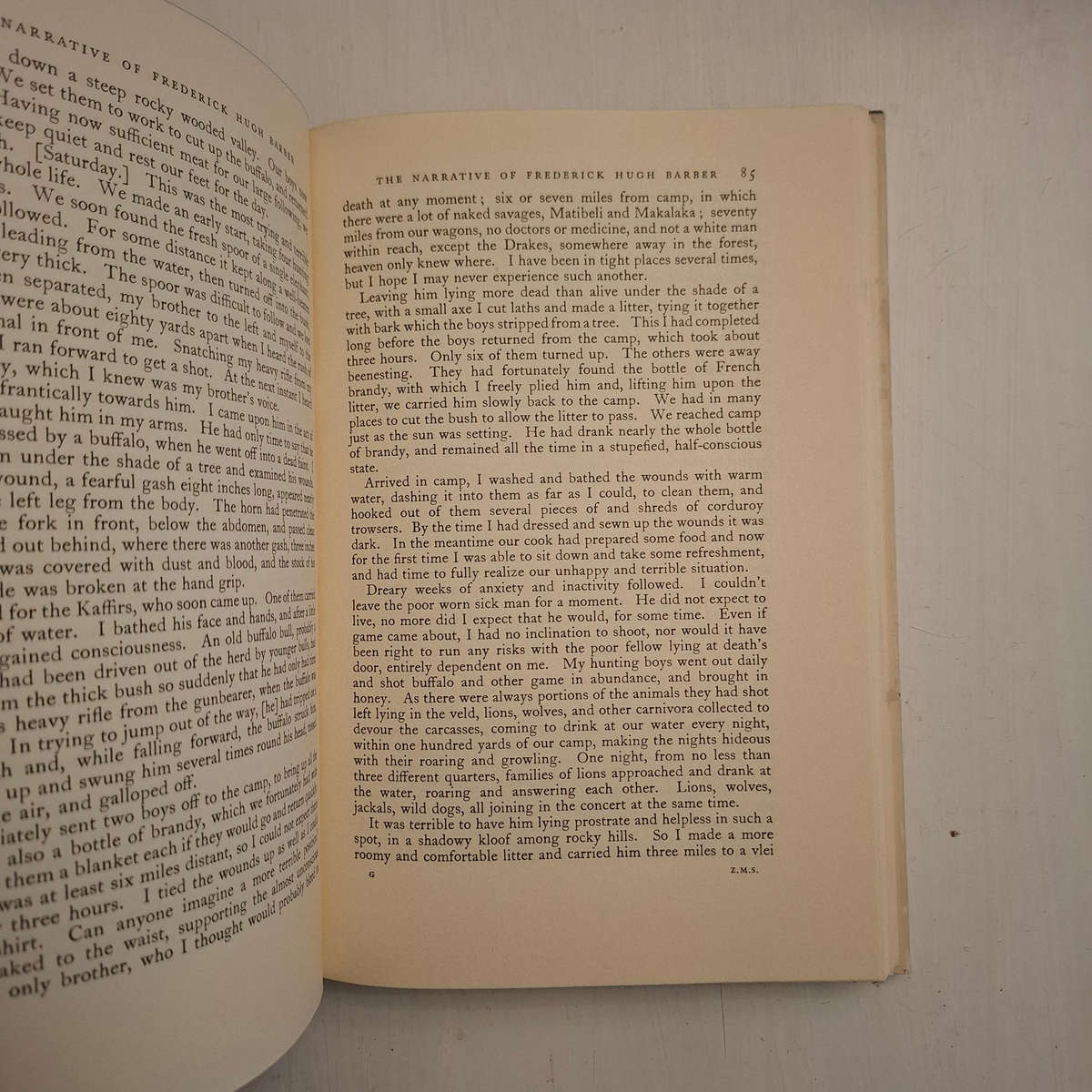 Zambezia and Matabeleland in the Seventies: The Narrative of Frederick Hugh Barber 1875 and 1877-187