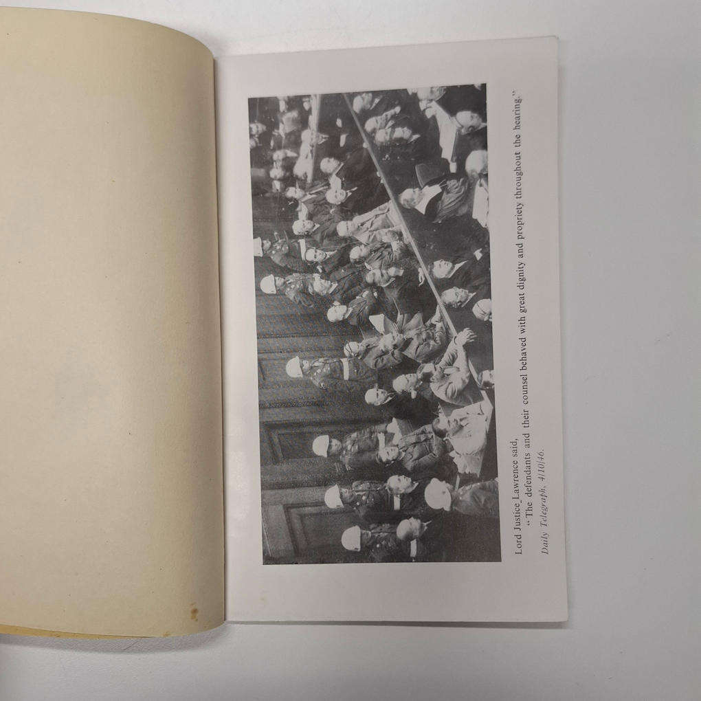 Failure at Nuremberg: An Analysis of the Trial, Evidence and Verdict