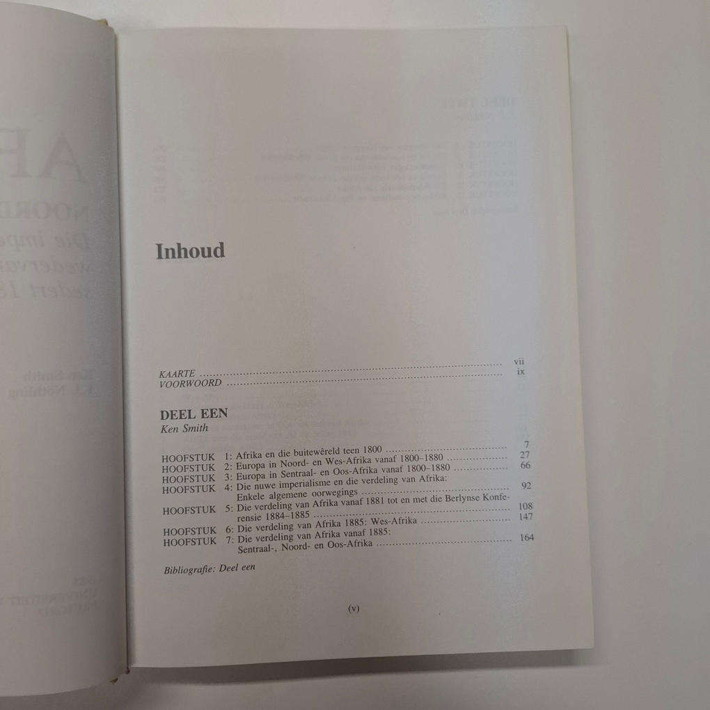 Afrika Noord van die Limpopo - Die Imperiale Wedervaringe Sedert 1800 (Ken Smith and F.J. Nöthling)