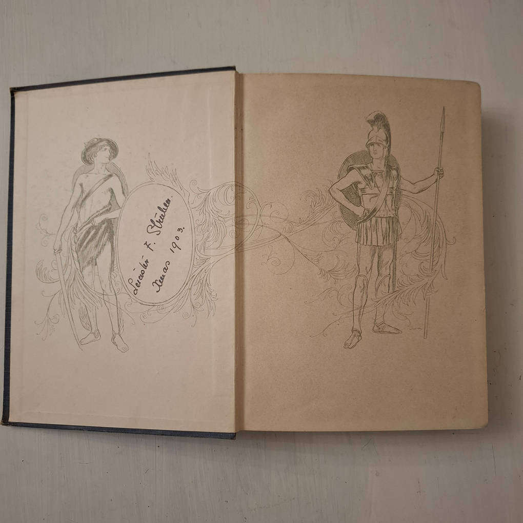 The heroes or Greek fairy tales for my children by Charles Kingsley, with illustrations by T.H. Robi