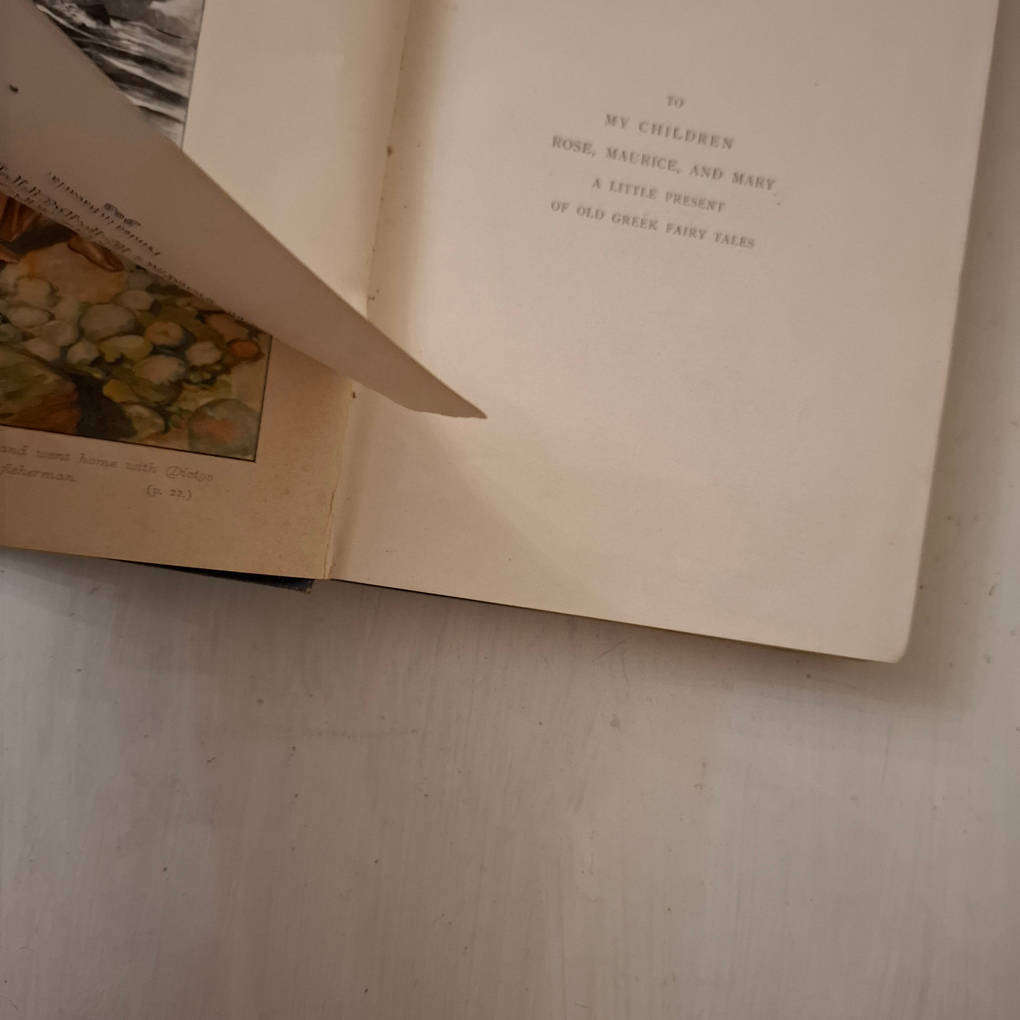 The heroes or Greek fairy tales for my children by Charles Kingsley, with illustrations by T.H. Robi