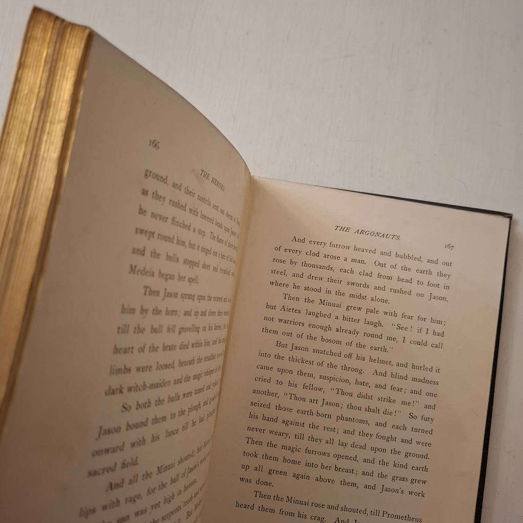 The heroes or Greek fairy tales for my children by Charles Kingsley, with illustrations by T.H. Robi