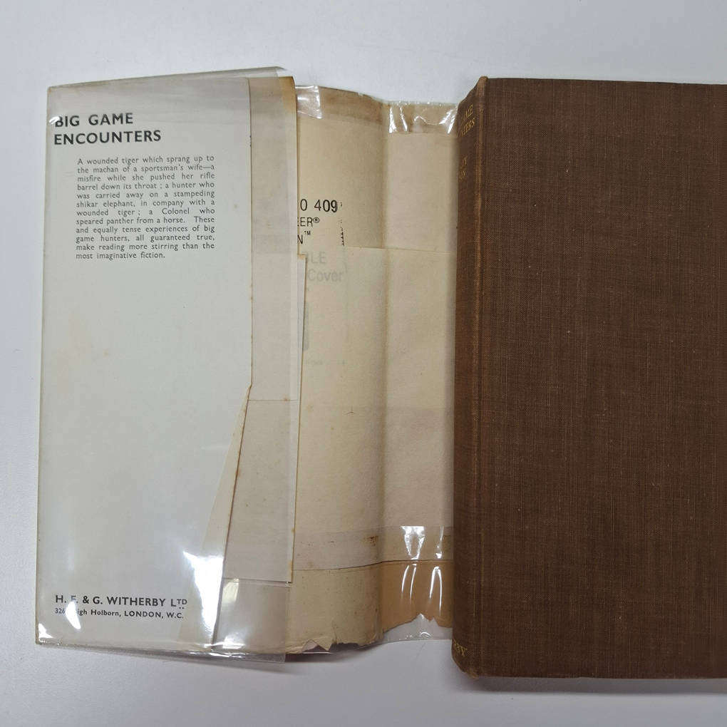 Big Game Encounters. Critical Moments in the Lives of Well-known Shikaris - Stanley Jepson (Ed.)