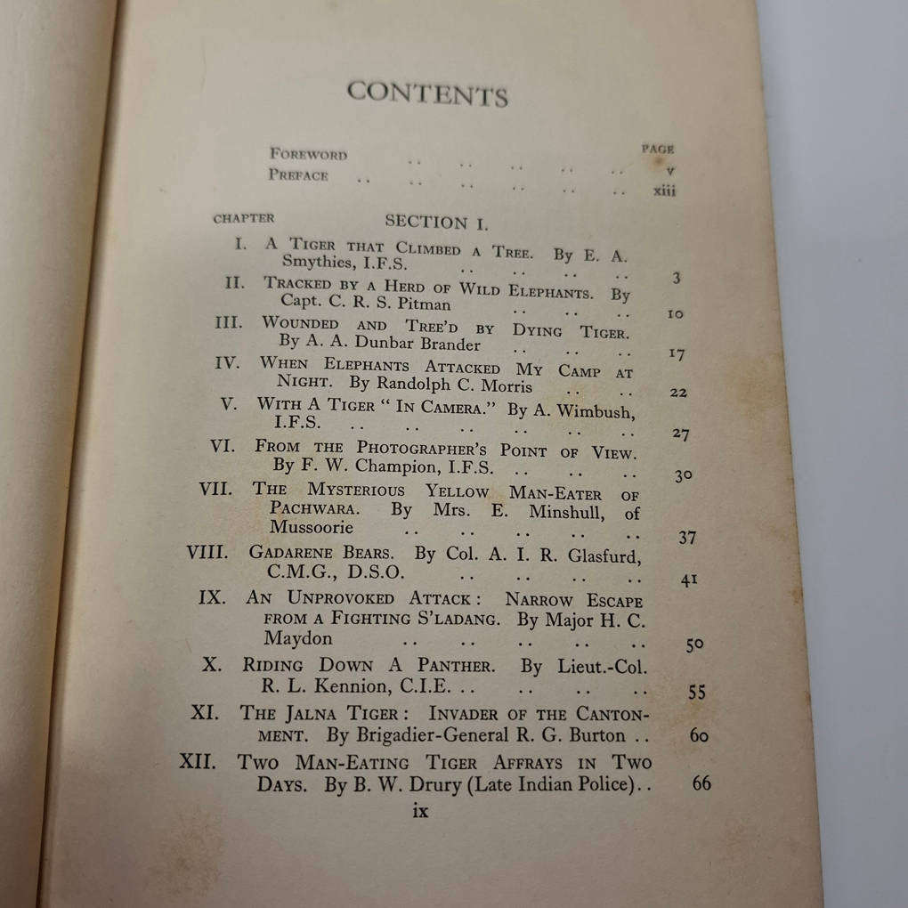 Big Game Encounters. Critical Moments in the Lives of Well-known Shikaris - Stanley Jepson (Ed.)
