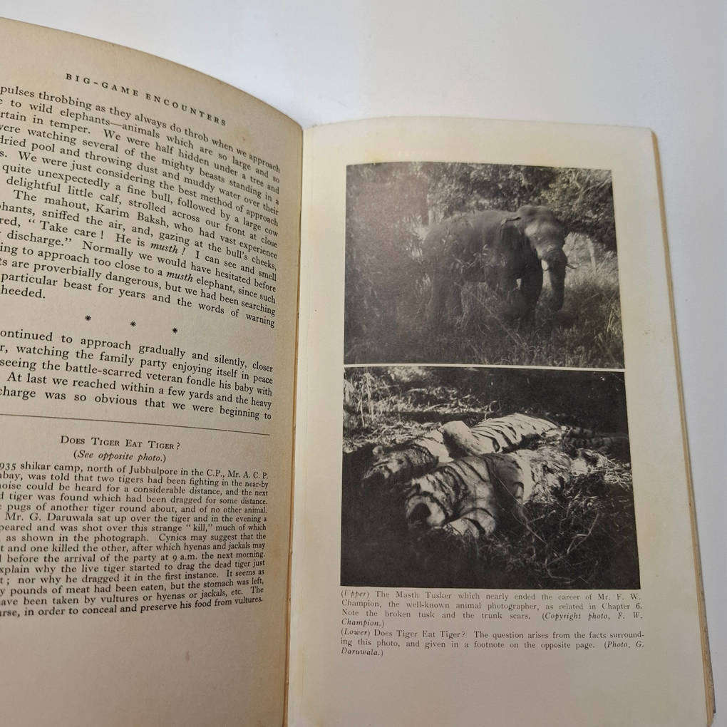 Big Game Encounters. Critical Moments in the Lives of Well-known Shikaris - Stanley Jepson (Ed.)