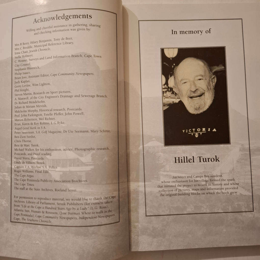 Camps Bay: An Illustrated History - Gwynne Schrire in association with Hillel Turok