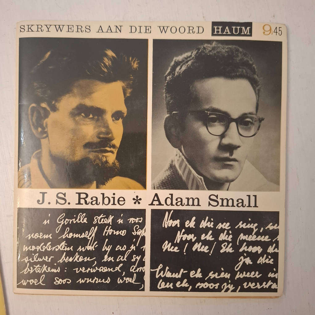 5 X 'Skrywers aan die woord' Records/Plate (Haum)