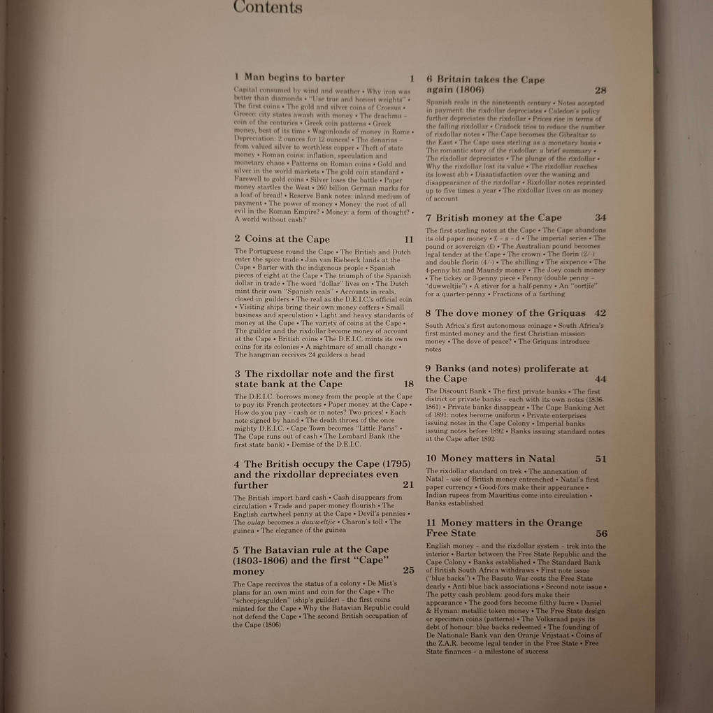 Money in South Africa (C L Engelbrecht)