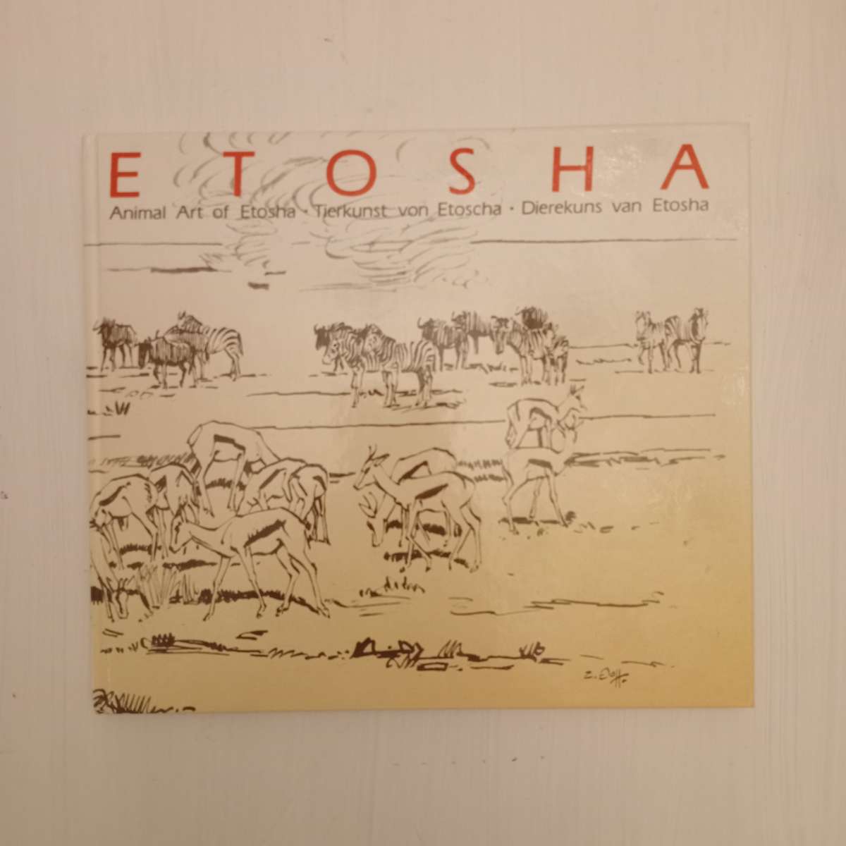 Animal Art of Etosha. Tierkunst von Etoscha. Dierekuns van Etosha