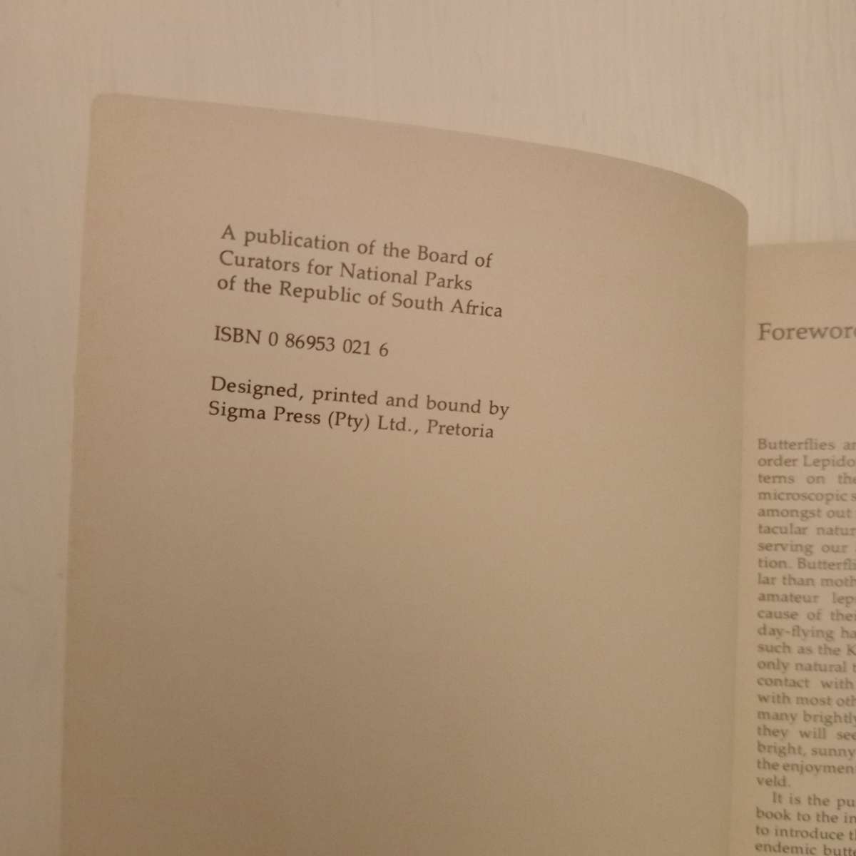 CLEARANCE! The butterflies of the Kruger National Park