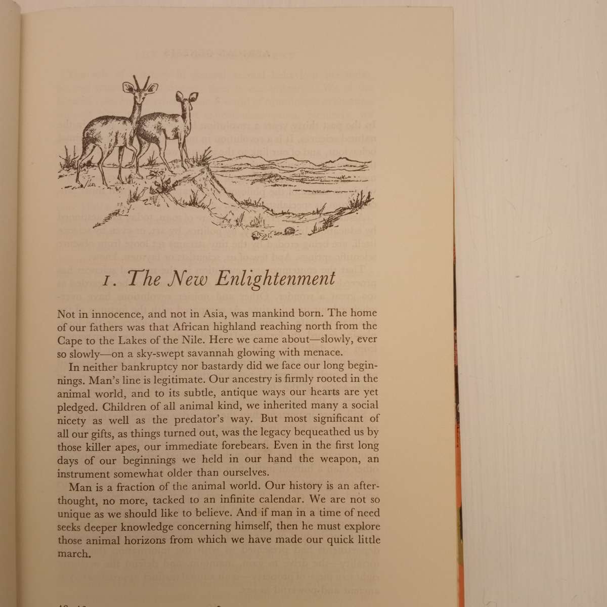 African Genesis: A Personal Investigation into the Animal Origins and Nature of Man (Robert Ardrey)