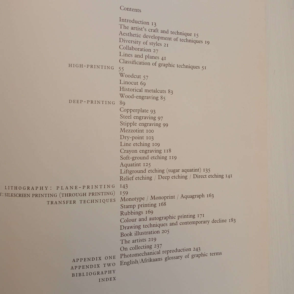 South African graphic art and its techniques