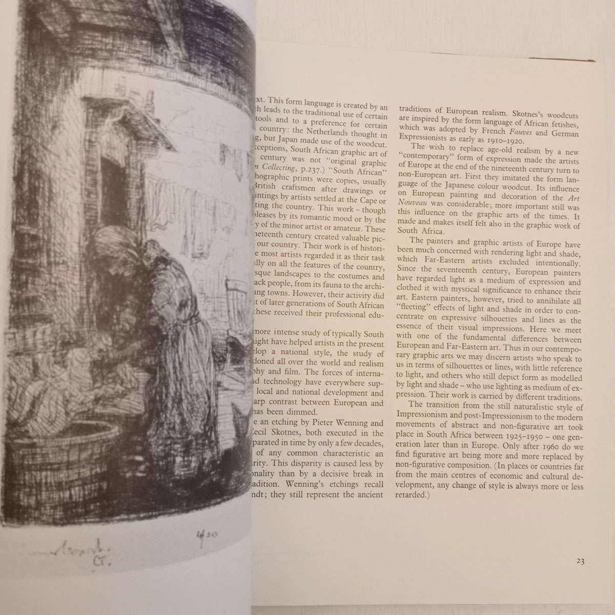 South African graphic art and its techniques