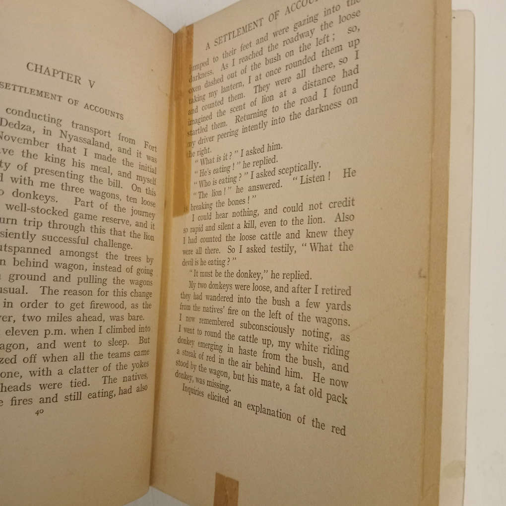 Man-Killers And Marauders - Some Big Game Encounters Of An African Hunter (W.S. Chadwick)