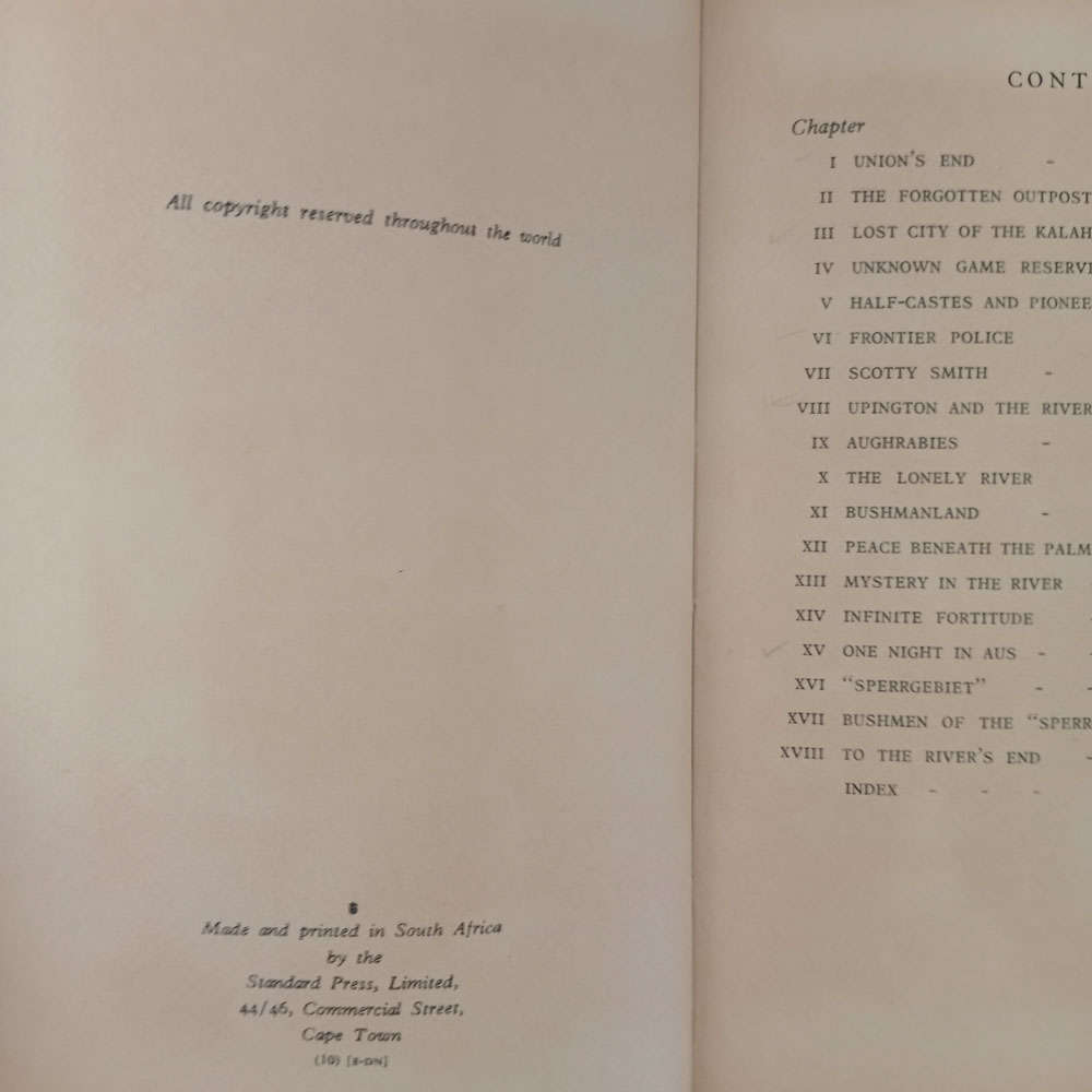 To The Rivers End (Lawrence G. Green)