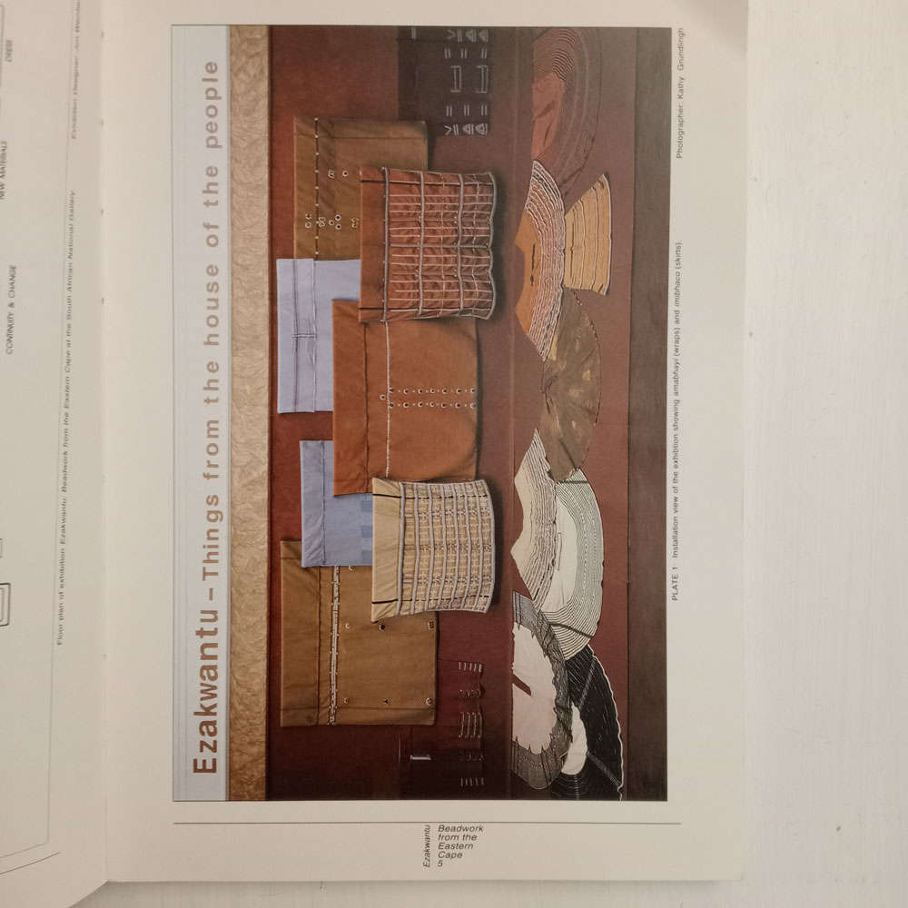 Ezakwantu: Beadwork from the Eastern Cape: 31 Oct 1993-29 May 1994, South African National Gallery