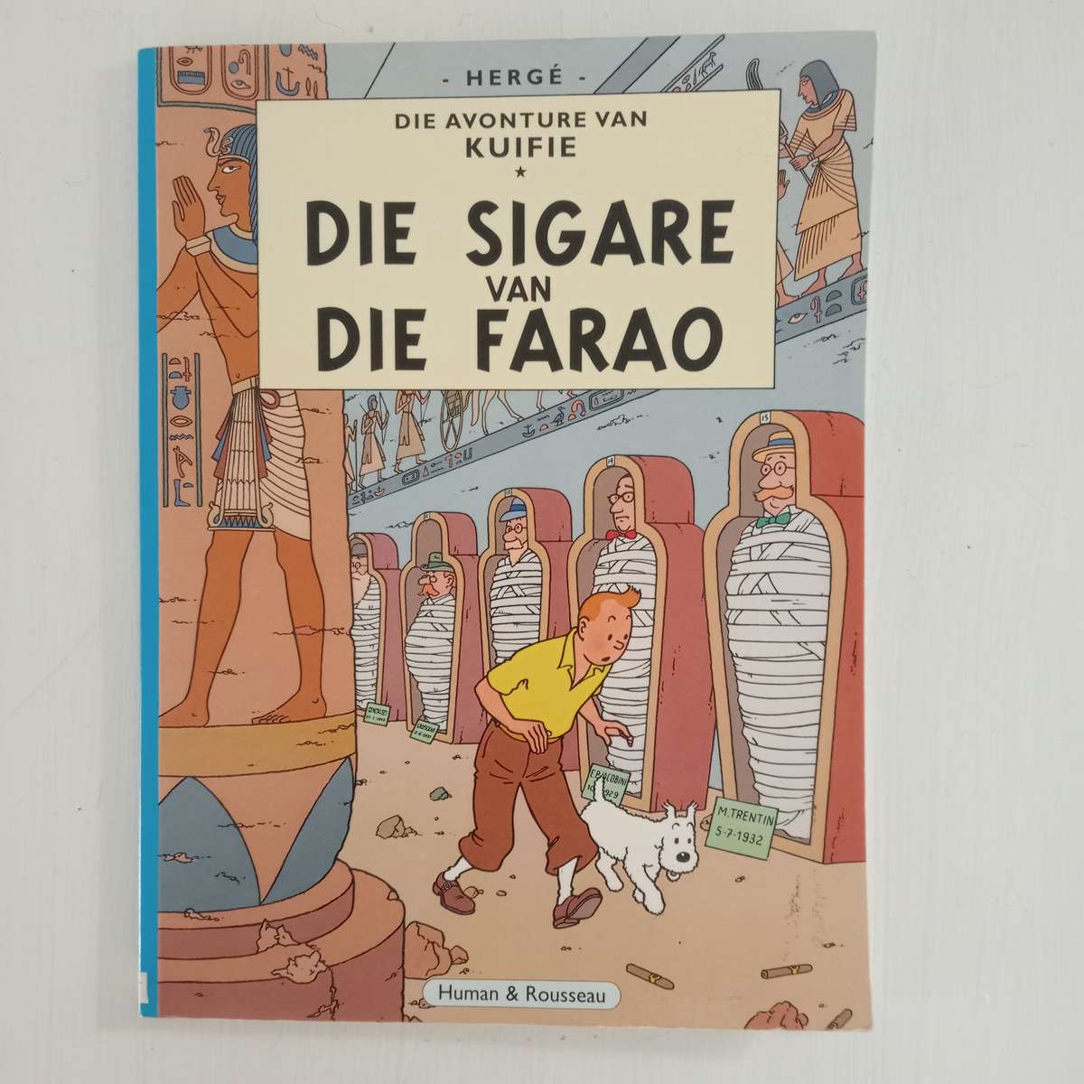 Kuifie: Die Sigare van die Faroa (Herge)