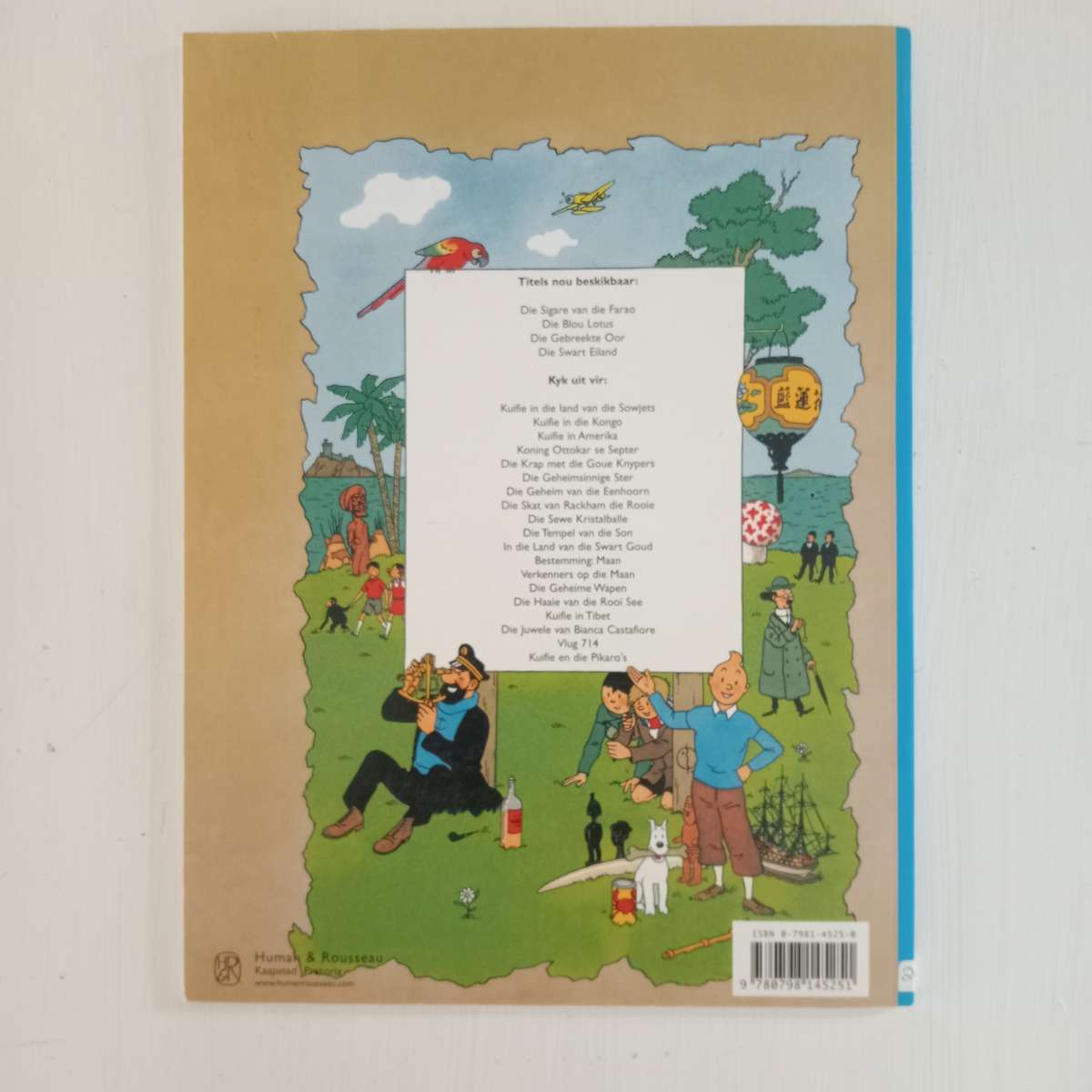 Kuifie: Die Sigare van die Faroa (Herge)