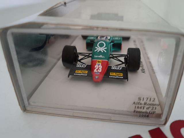 1985 ALFA ROMEO FI 185 T FRENCH GP EDDIE CHEEVER